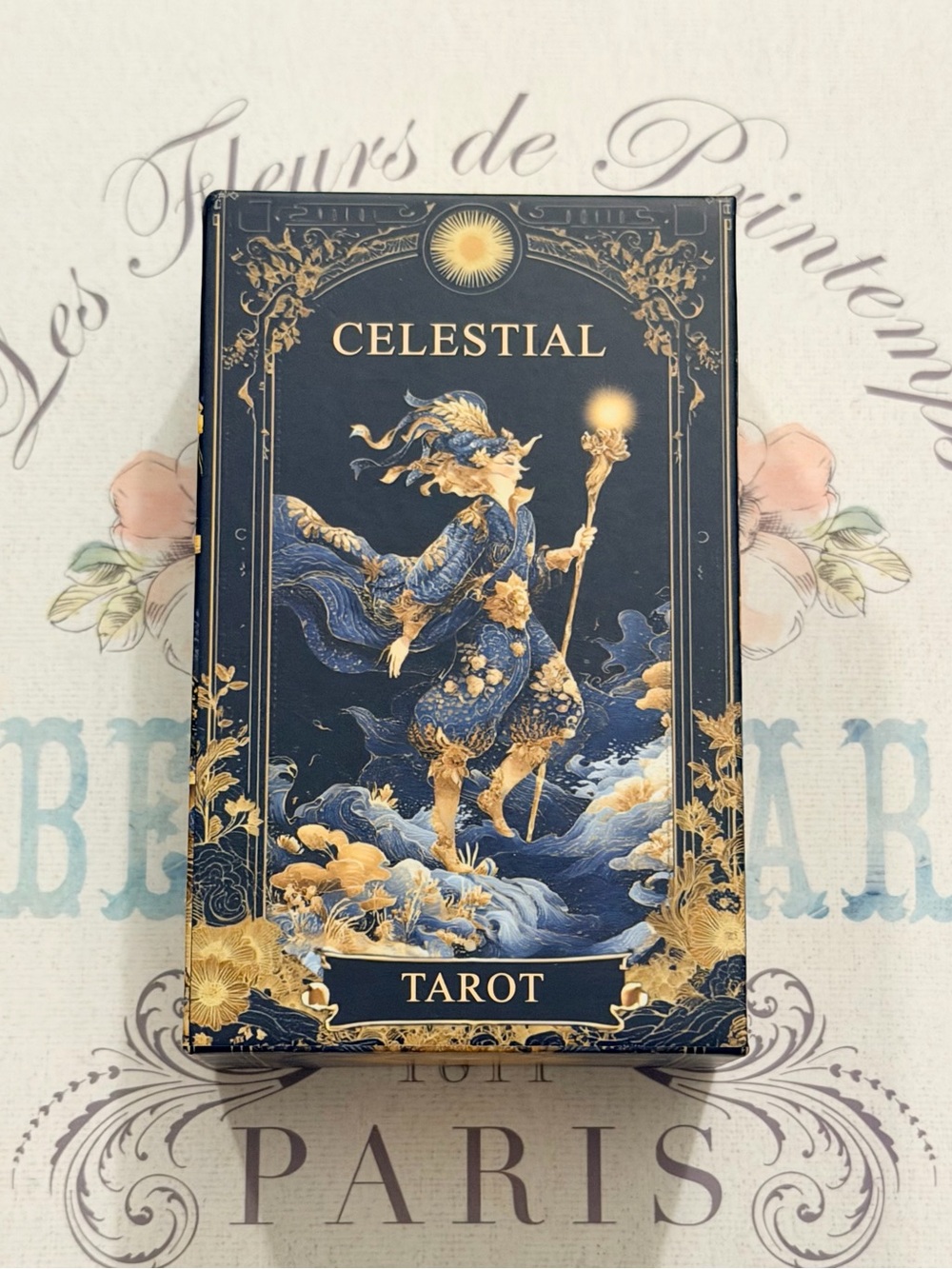 Celestial 78 card tarot deck